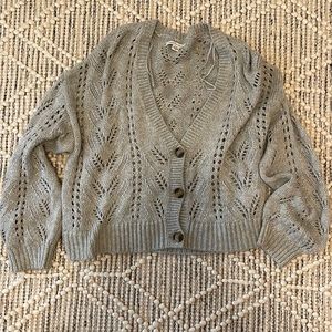 American Eagle Acrylic Sweater Cardigan